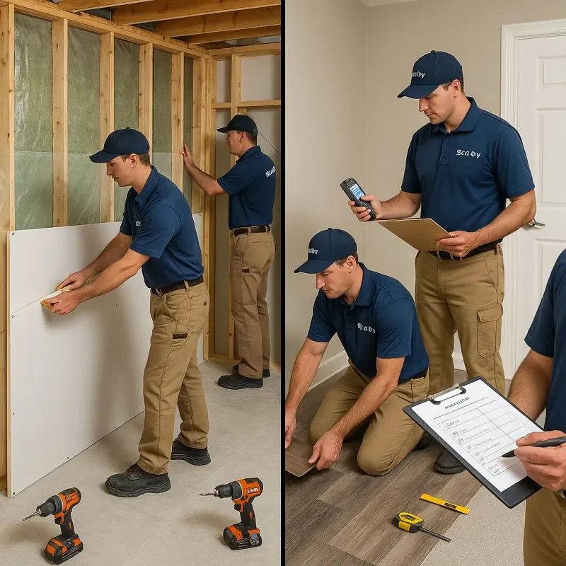 Repairs and Reconstruction process in Kent Acres, DE